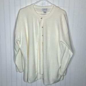 Two Piece Cardigan and Short Sleeve Sweater Size 18/20